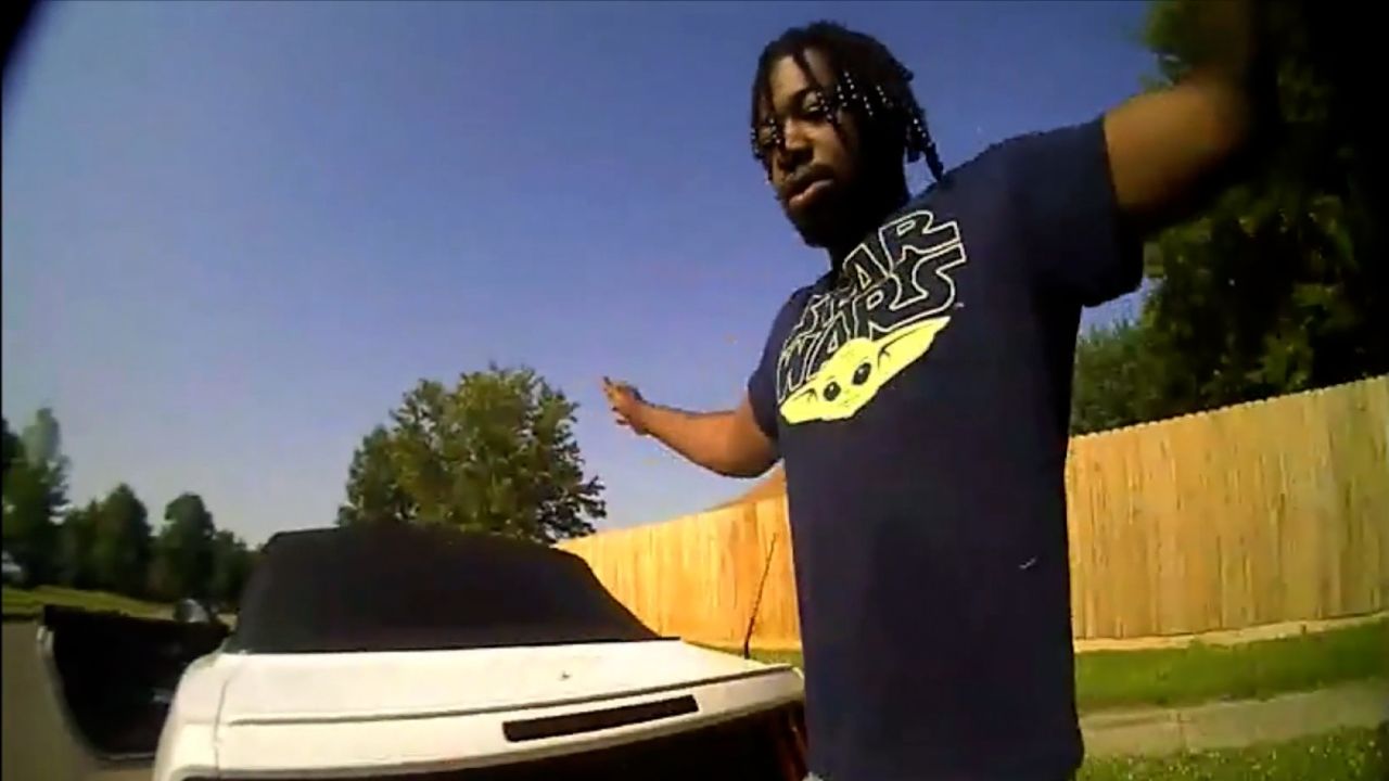 Video released by the Shelby County DA's Office shoes Jarveon Hudspeth's interaction with police.