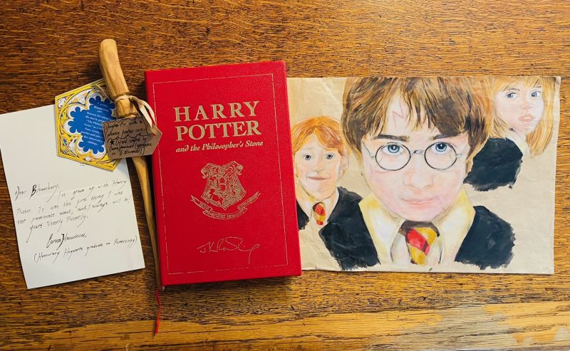 A Rare Harry Potter Book That Once Survived A Fire Could Fetch ...