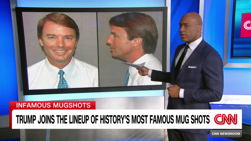 Donald Trump’s mug shot: Ex-president joins history’s most famous police photo subjects | CNN Politics