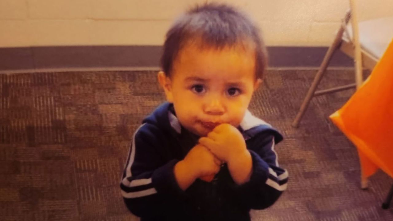 Raul Rios is pictured when he was a baby.