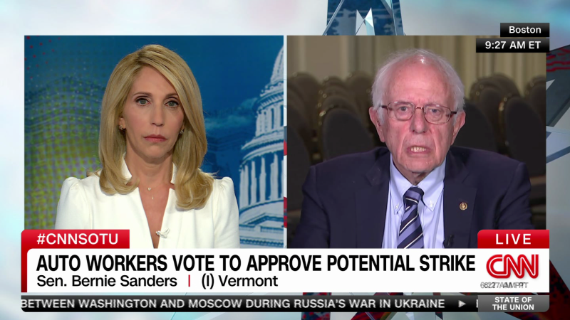 Sanders: Democrats must ‘make it clear’ they stand with workers | CNN Politics