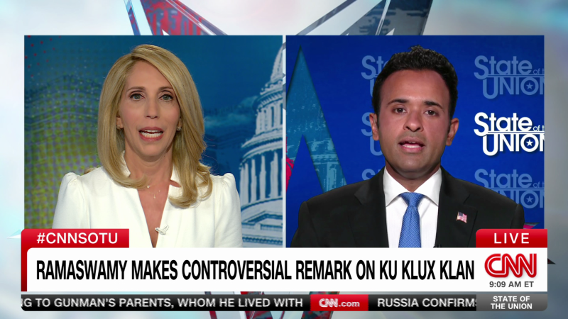 Ramaswamy defends KKK comment about Dems  | CNN Politics