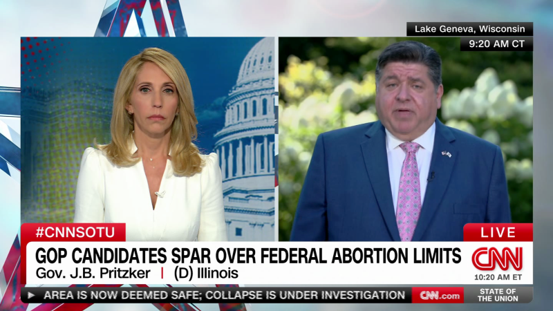 Pritzker: I believe most Dems back abortion limit at viability | CNN Politics