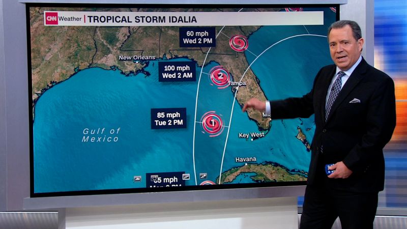 Video: See where Tropical Storm Idalia is headed | CNN