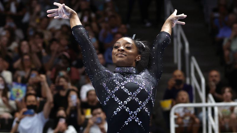 Simone Biles wins a record 8th US Gymnastics title a full decade after her  first - Thorold News