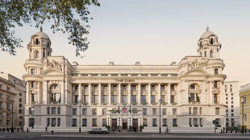 <strong>Monumental building:</strong> Renderings of the Old War Office, in Whitehall, London, previously home to the war offices of military leader Winston Churchill, show how it's been transformed into a luxury hotel.