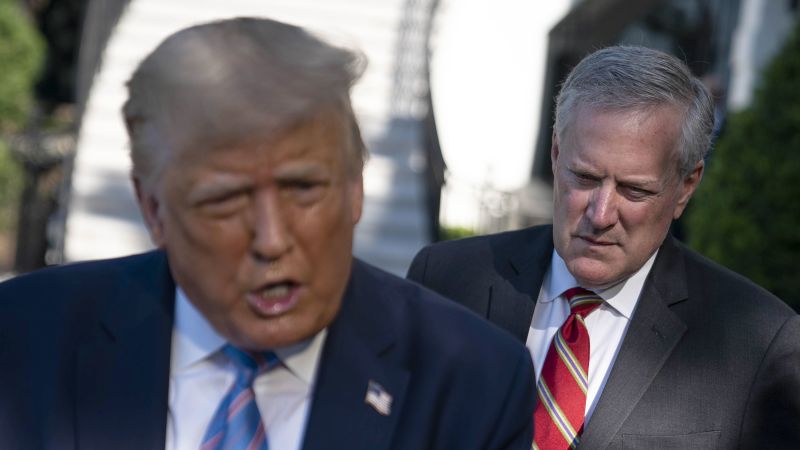 NextImg:Mark Meadows' historic gamble: Why Trump's White House chief of staff took the stand | CNN Politics