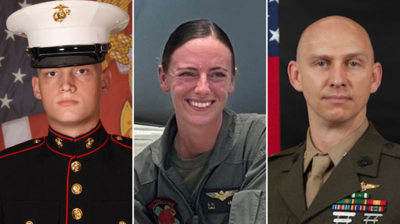 NextImg:US Marines identify 3 killed in Osprey aircraft crash in Australia | CNN