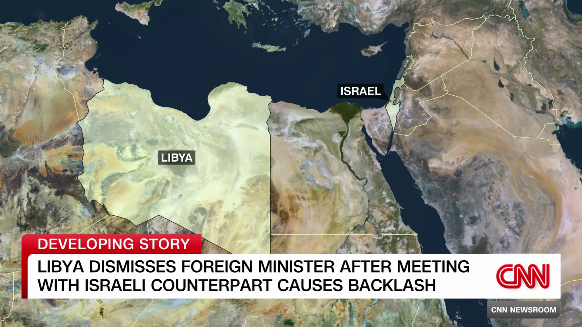 Libya suspends foreign minister after meeting with Israeli counterpart  causes backlash