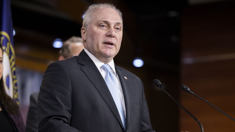 House Majority Leader Steve Scalise Announces Blood Cancer Diagnosis ...