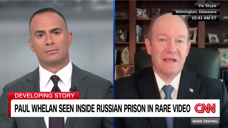 Paul Whelan seen inside Russian prison in newly-released video | CNN