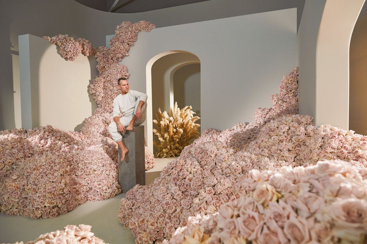 "When I stop to think about flowers and the magic they conjure within us, I am immediately drawn to how they excite and play with our senses," Jeff Leatham writes in his new book "The Art of the Flower."