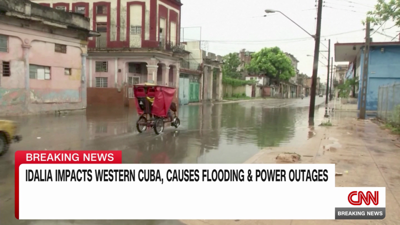 Idalia causes flooding, power outages in Cuba | CNN