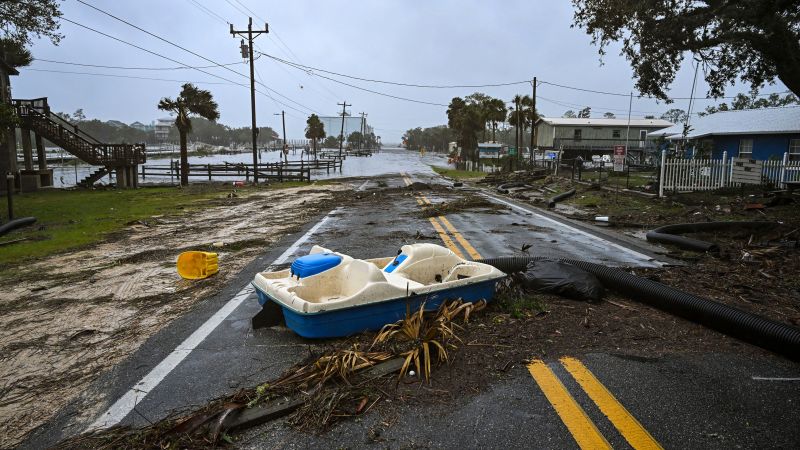 Ураганът Идалия избухна през Биг Бенд на Флорида в сряда