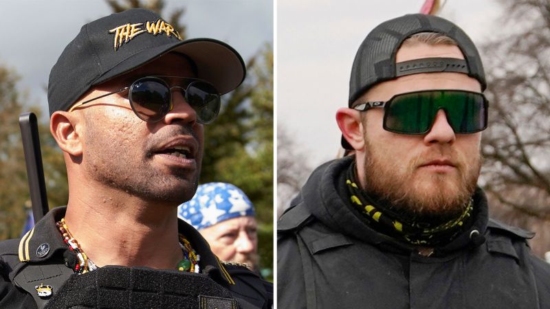 NextImg:Proud Boys sentencing over January 6 riot rescheduled | CNN Politics