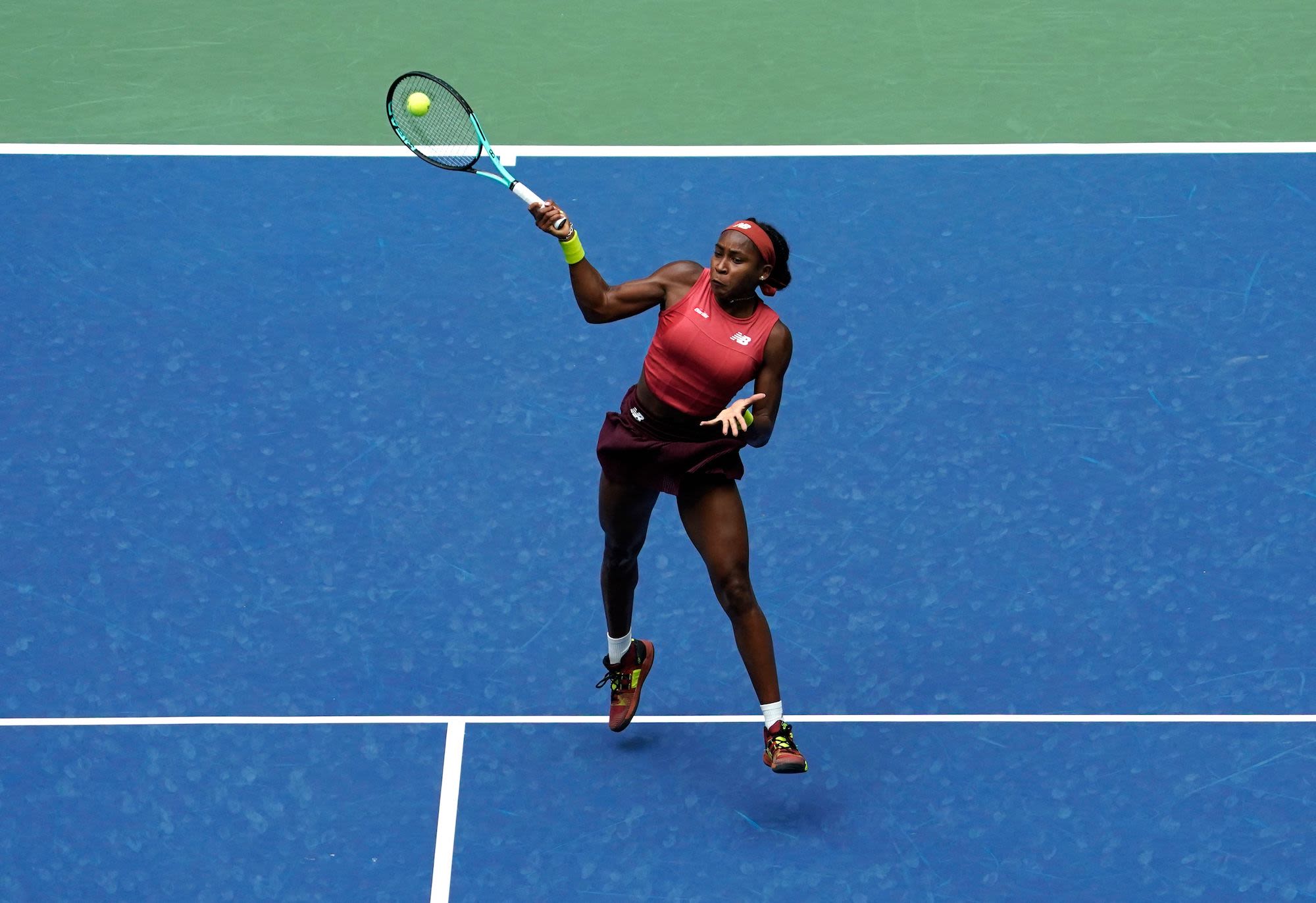 American tennis player Coco Gauff during the Italian open of tennis News  Photo - Getty Images