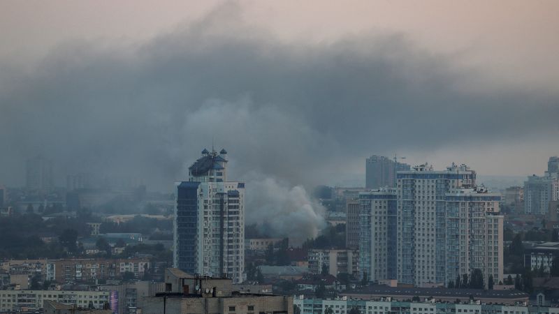 NextImg:Russia sees biggest drone assault on its own territory since invading Ukraine, as Kyiv strikes back through the skies | CNN