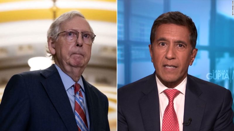 Video: This is what struck Dr. Sanjay Gupta about Mitch McConnell appearing to freeze at news conference