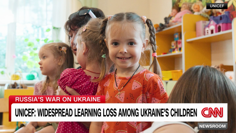 Widespread learning loss reported among Ukraine’s children | CNN
