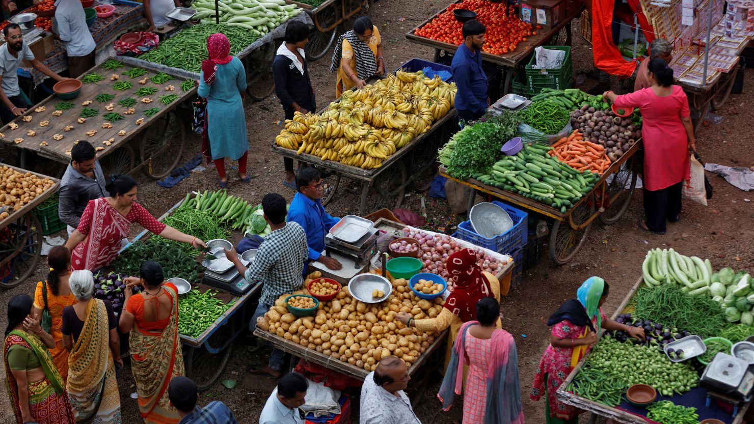 India's economy is growing fast but analysts say a dry monsoon season and rising food prices could slow activity later this year.