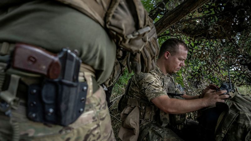 Украинските сили казаха че са проникнали в първата линия на