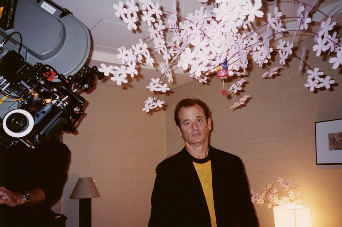 Bill Murray on the set of 2003's "Lost in Translation." Coppola had always imagined Murray in the starring role, but had to work to persuade him to join the cast; she was unclear until the film began shooting if he was going to show up to Tokyo at all.