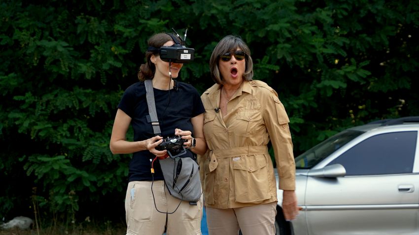 Amanpour drones pkg