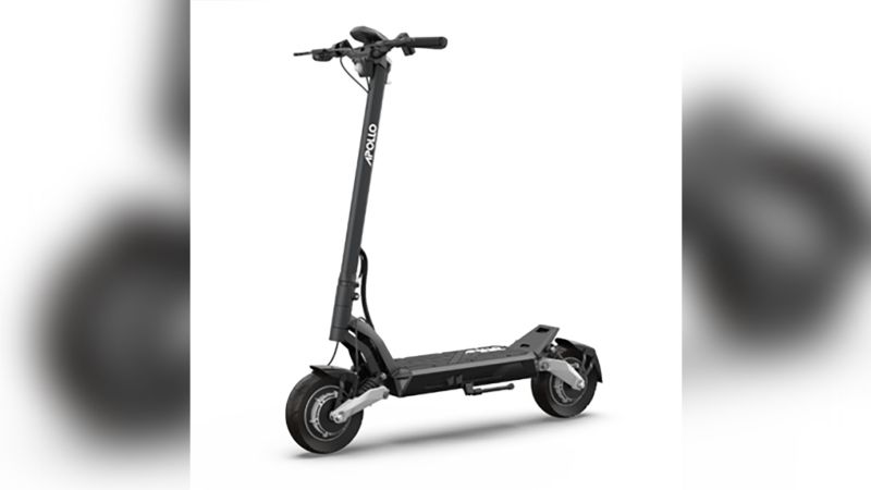 NextImg:Apollo Phantom electric scooters recalled due to injury risk from loosened bolt | CNN