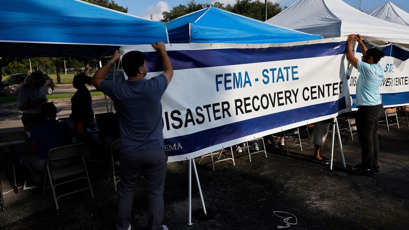 NextImg:Biden administration to ask Congress for an additional $4 billion for FEMA's disaster fund | CNN Politics