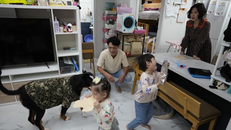 South Korea is importing international housekeepers to ease the burden on younger {couples}