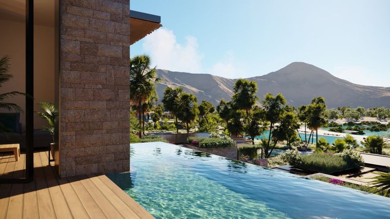 <strong>Triple Bay: </strong>Another part of the AMAALA development, Triple Bay will be a luxury wellness resort.