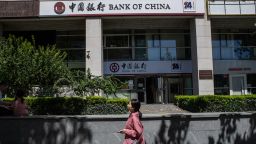 A Bank of China (BOC) branch in Beijing, China, on Tuesday, August 29, 2023.