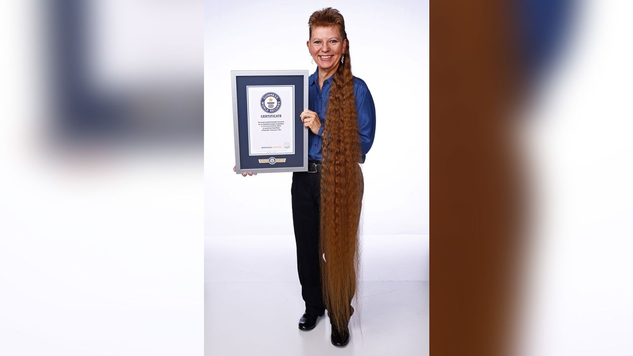 US girl units file for global's longest feminine mullet | CNN Tami Manis is from Knoxville, Tennessee.