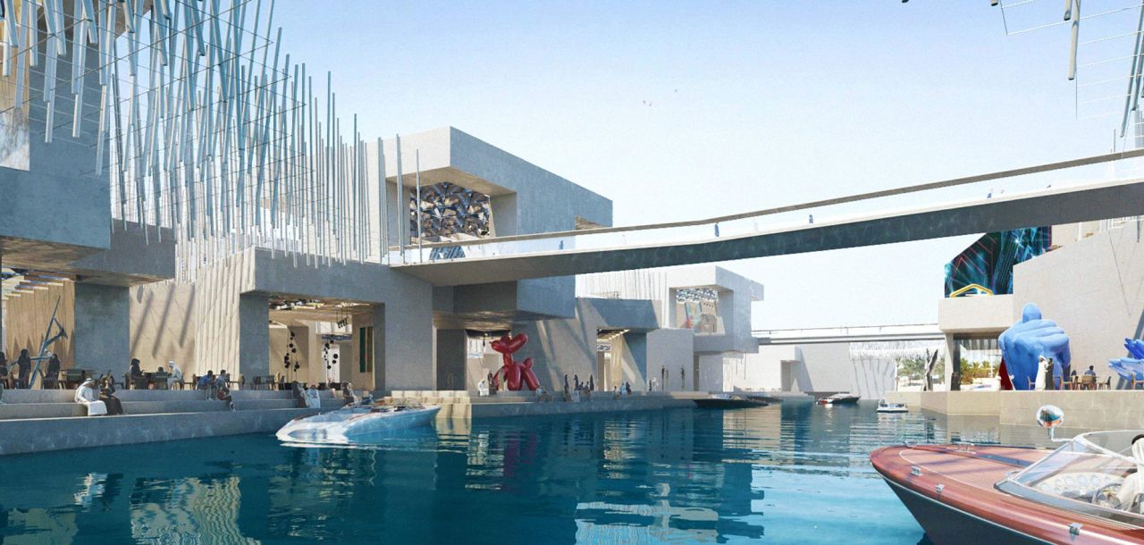 Huge amounts of money are being poured into developing luxury resorts.