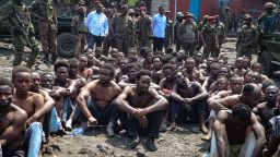 Protesters were arrested during a military operation to prevent a demonstration against the United Nations in Goma, Democratic Republic of Congo, on August 30, 2023.