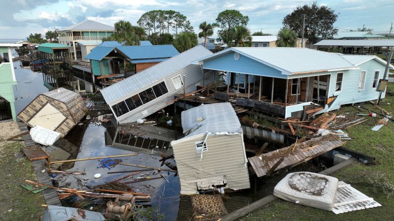 Hurricane Idalia’s damage to Gulf Coast renews questions over rebuidling in vulnerable area