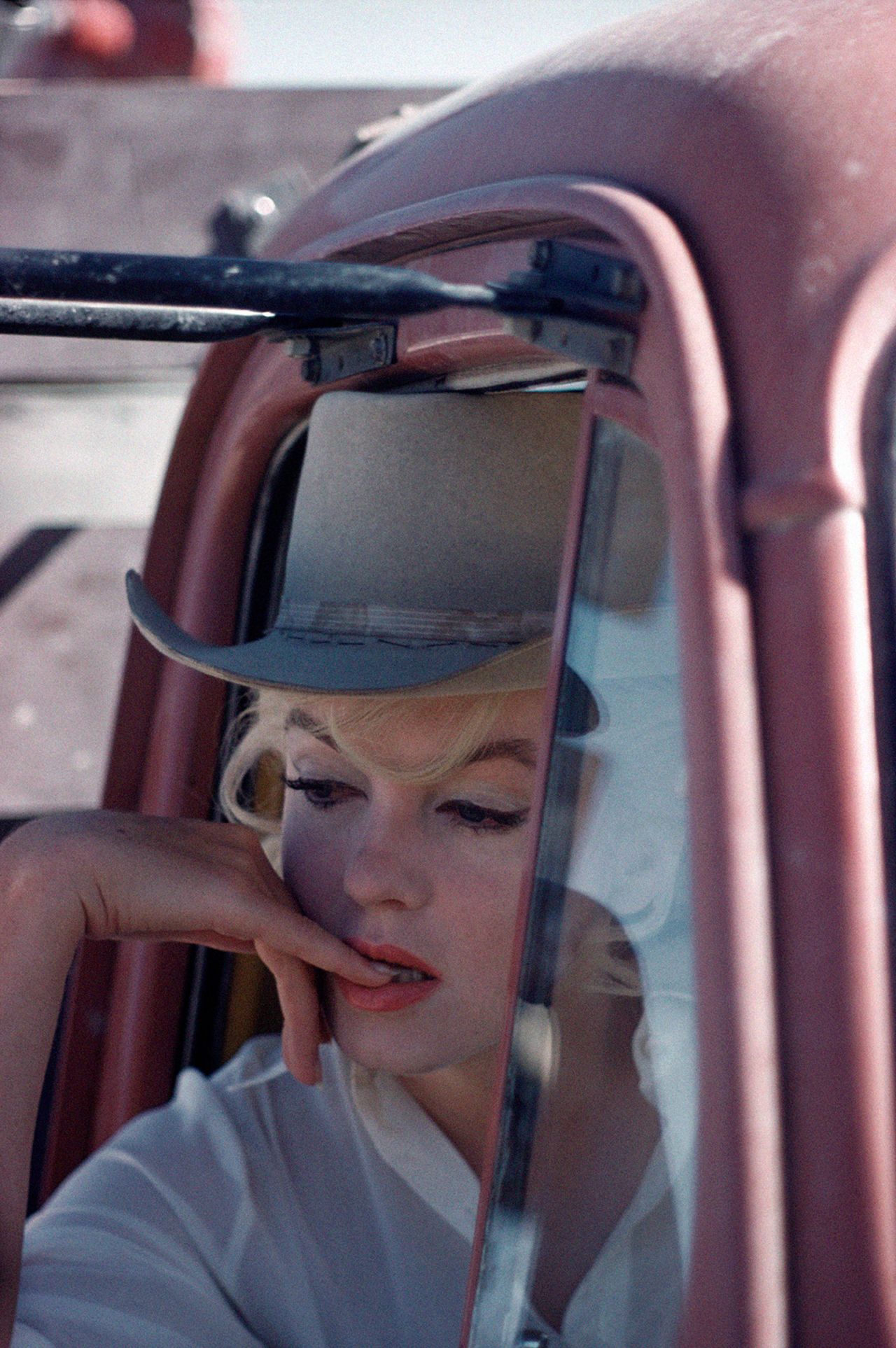 USA. Nevada. Reno. Marilyn Monroe during the filming of The Misfits. 1960.