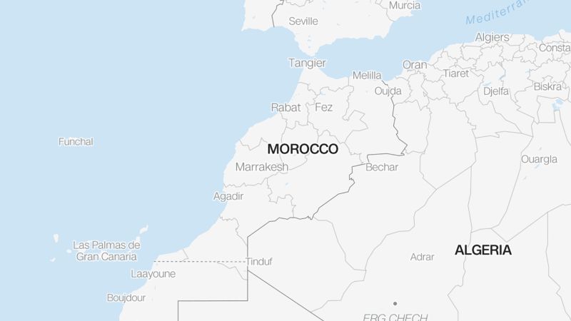 Твърди се, че бреговата охрана на Алжир е убила двама мъже, каращи джет, твърдят мароканските медии