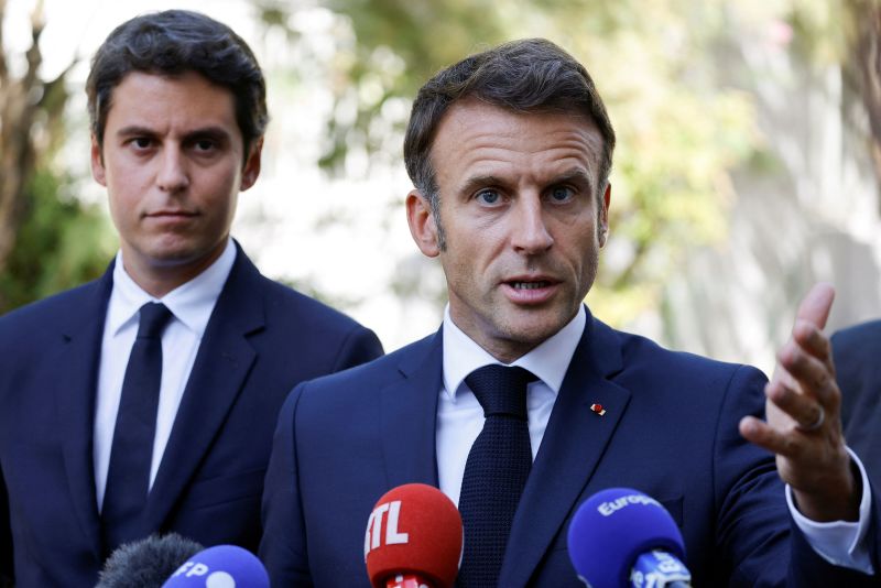 Macron Says Enforcement Of Abaya Ban In French School Will Be ...