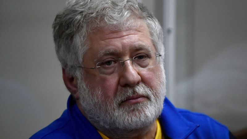 NextImg:Ukrainian oligarch and Zelensky supporter Ihor Kolomoisky arrested in fraud investigation | CNN