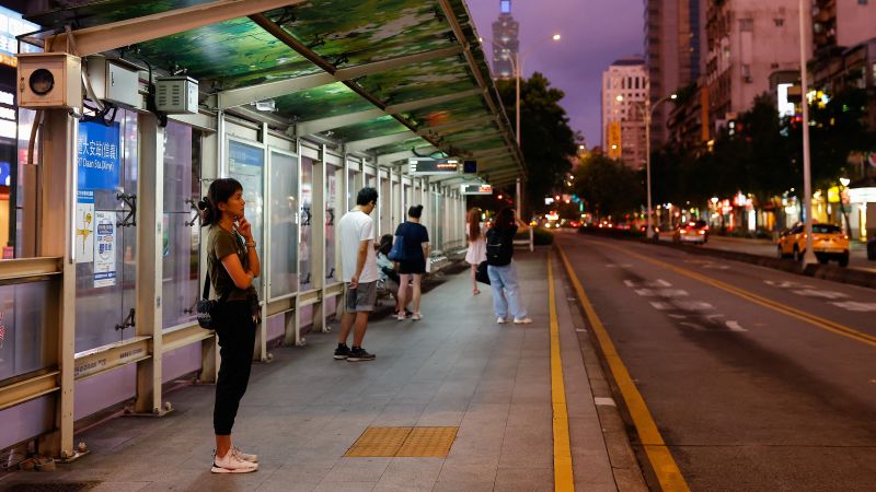 Der Taifun Haigui wird voraussichtlich am Sonntagnachmittag Taiwan erreichen