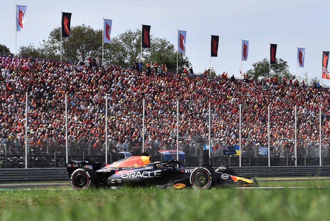 Formula One F1 - Italian Grand Prix - Autodromo Nazionale Monza, Monza, Italy - September 3, 2023
Red Bull's Max Verstappen in action during the race