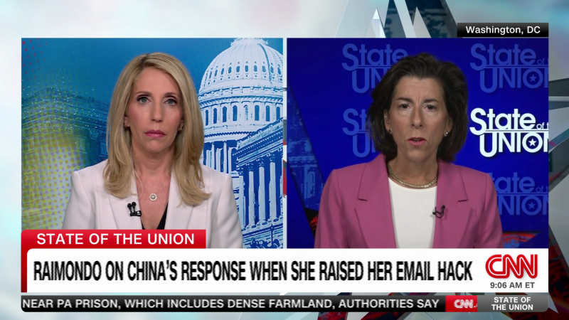 Raimondo: I was ‘clear, direct and firm’ with China on email hack | CNN ...