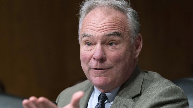 NextImg:Sen. Tim Kaine says 'powerful argument' 14th Amendment could disqualify Trump | CNN Politics