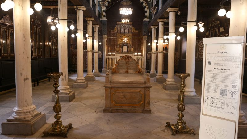 NextImg:One of the world's oldest synagogues reopens in Egypt | CNN