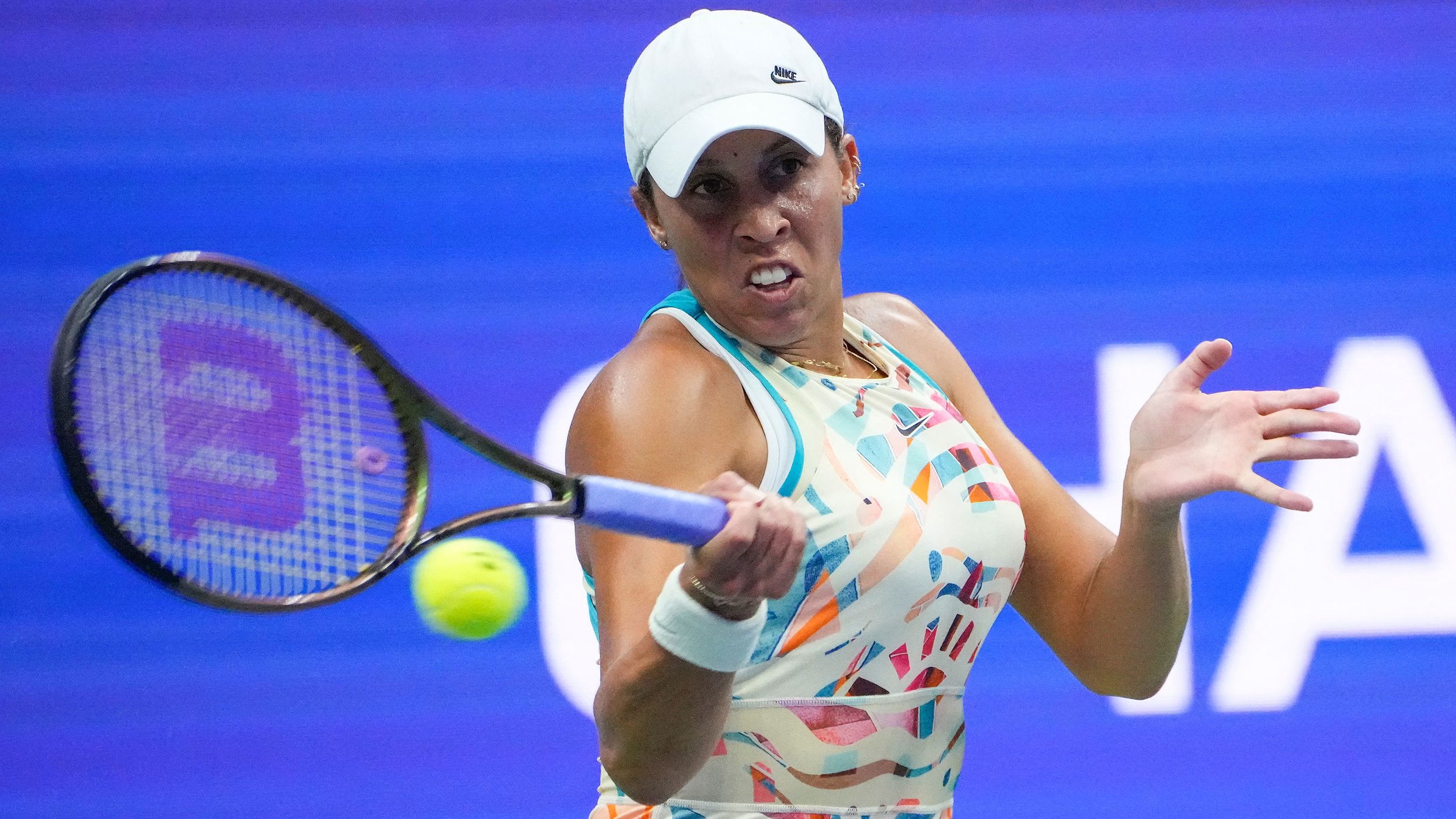 Madison Keys breezes past fellow US star Jessica Pegula to reach US