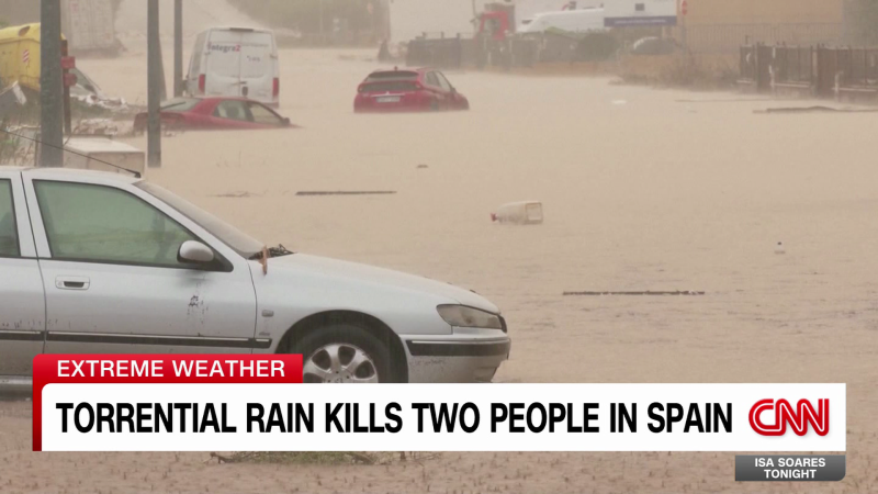 Torrential Rain Kills Two People In Spain | CNN