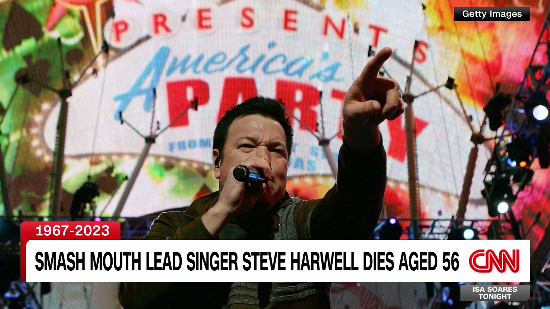 Former Smash Mouth lead singer Steve Harwell dies at 56 