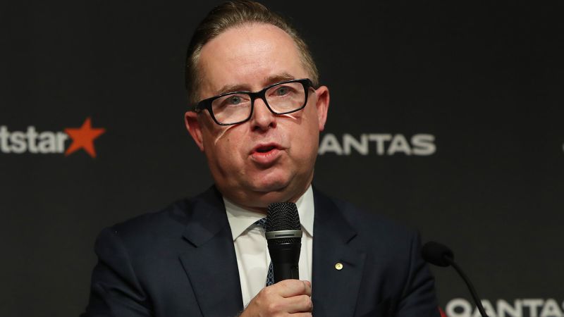 Read more about the article Qantas CEO to step down early as airline’s reputation under scrutiny – CNN