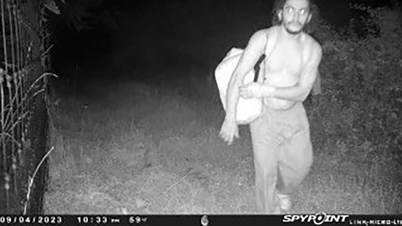 Danelo Cavalcante is seen in this image from surveillance footage released by Pennsylvania State Police.